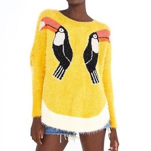 NWOT farm Rio Tucan sweater